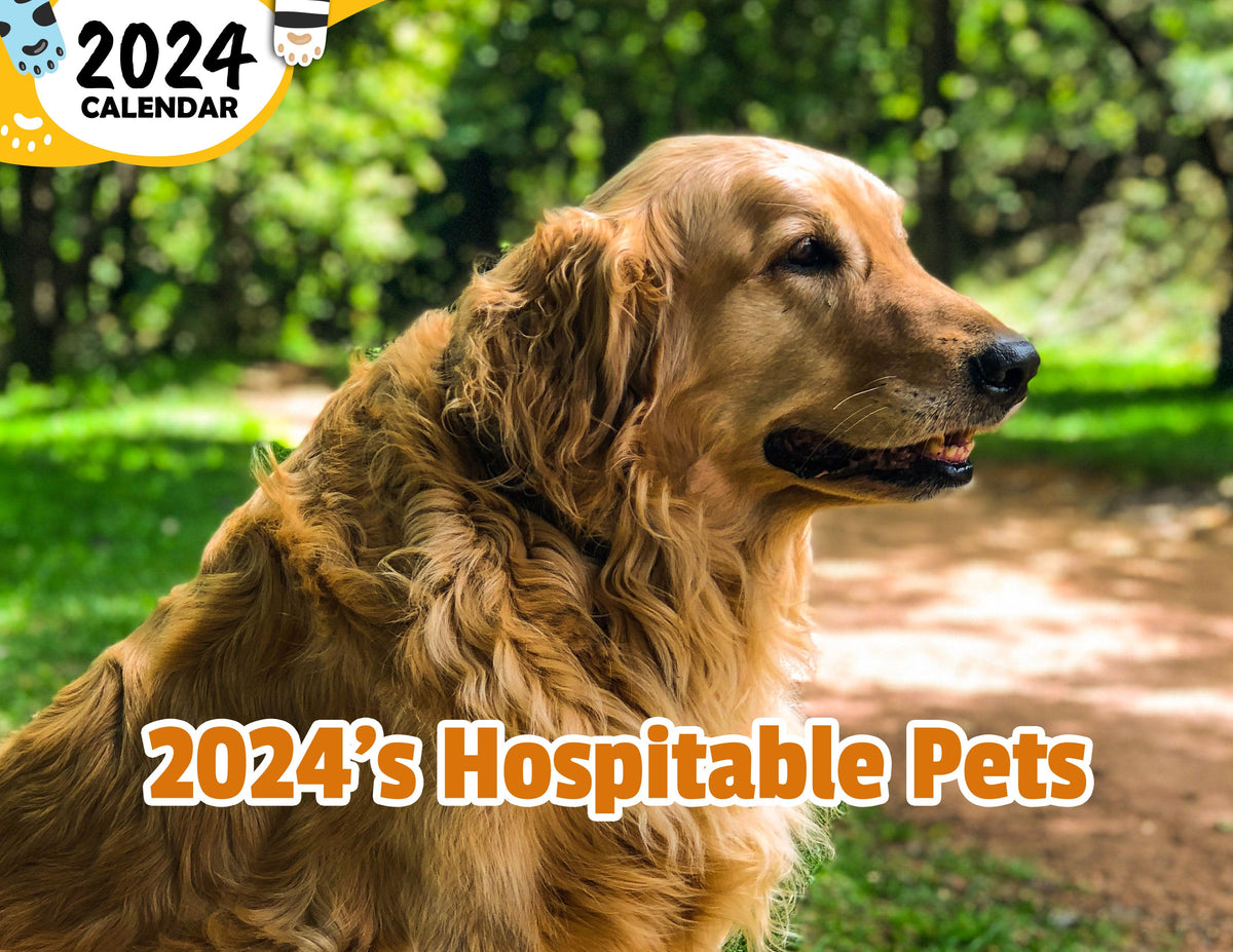2025's Hospitable Pets 2025 Wall Calendar (Published) Praise My Pet!