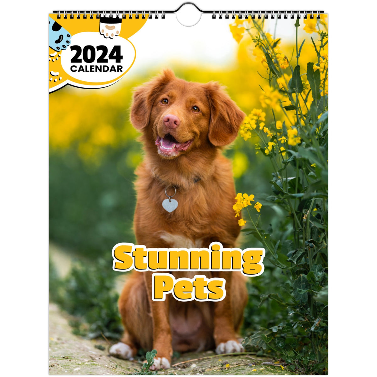 Stunning Pets 2024 Wall Calendar (Unites States) Praise My Pet!