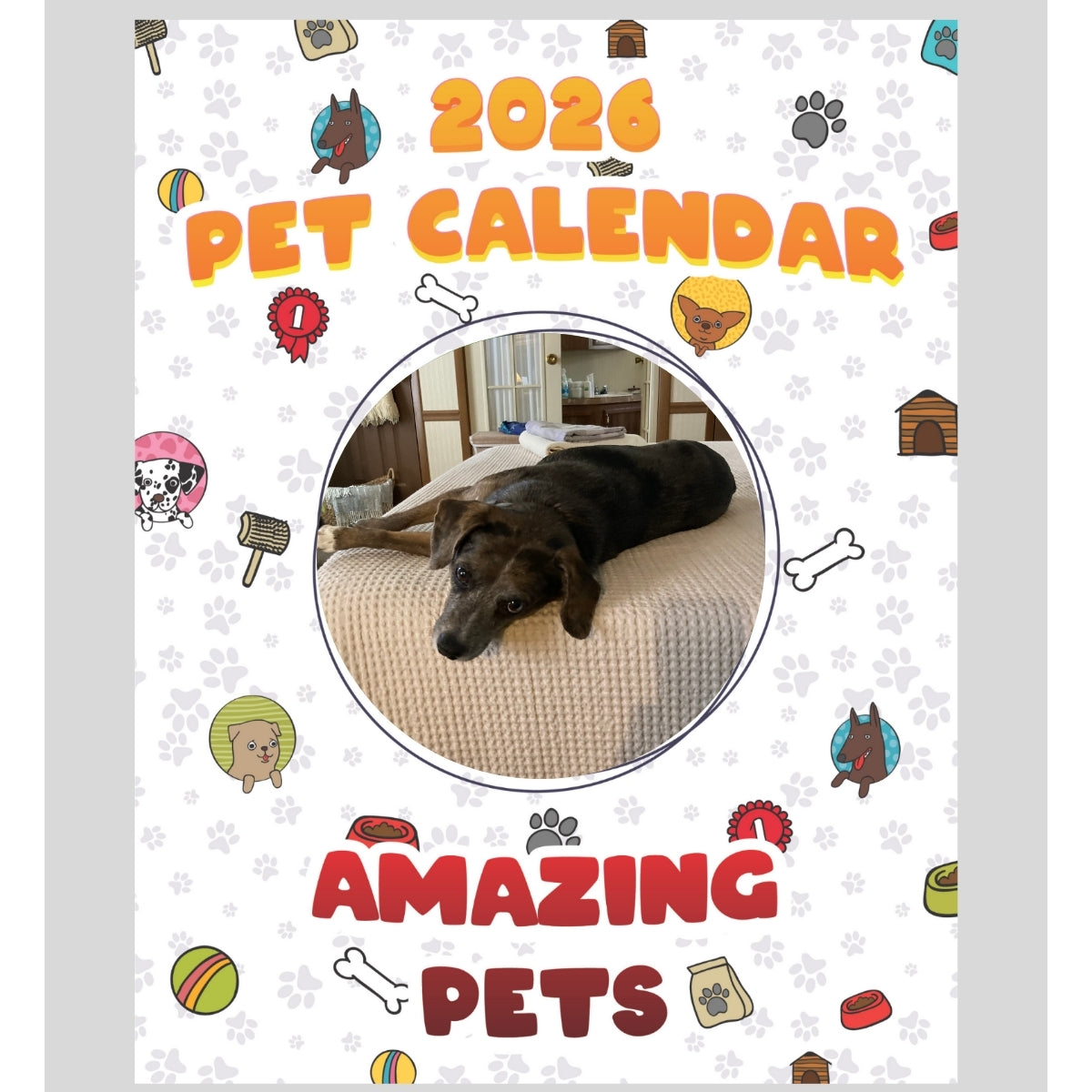 Max Stars In Stunning Pets A 2026 Pet Calendar Praise My Pet 1200x1200 