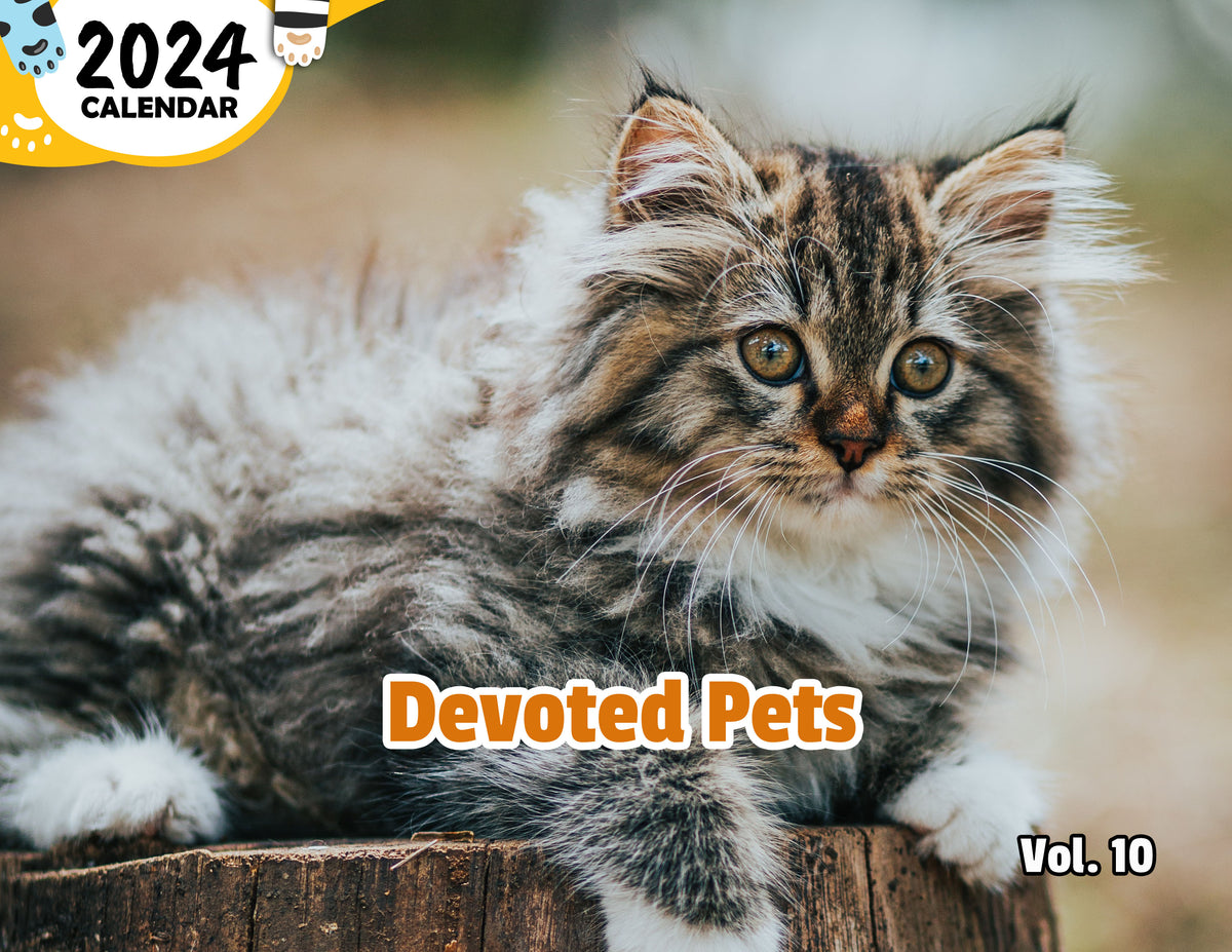 Devoted Pets Volume Ten 2024 Wall Calendar (PreOrder) Praise My Pet!
