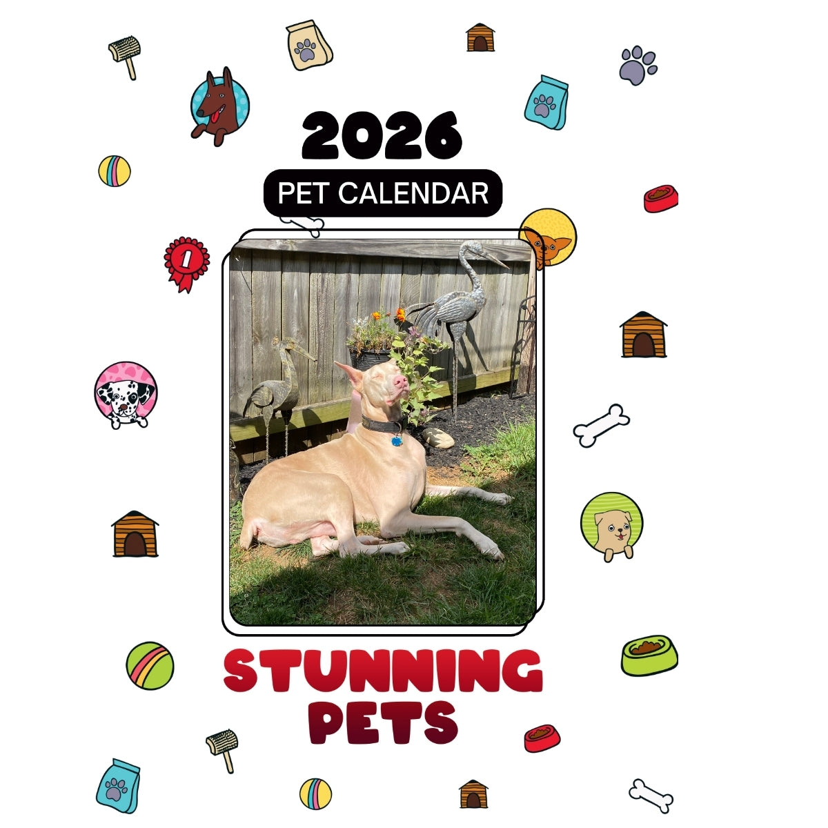 Gustav Headlines Stunning Pets A 2026 Pet Calendar Praise My Pet 1200x1200 