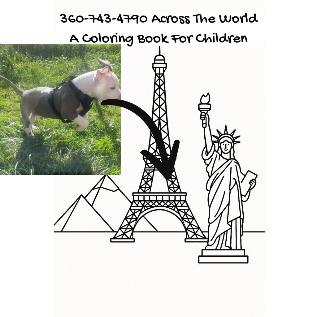 360-743-4790 Across The World: A Coloring Book For Children