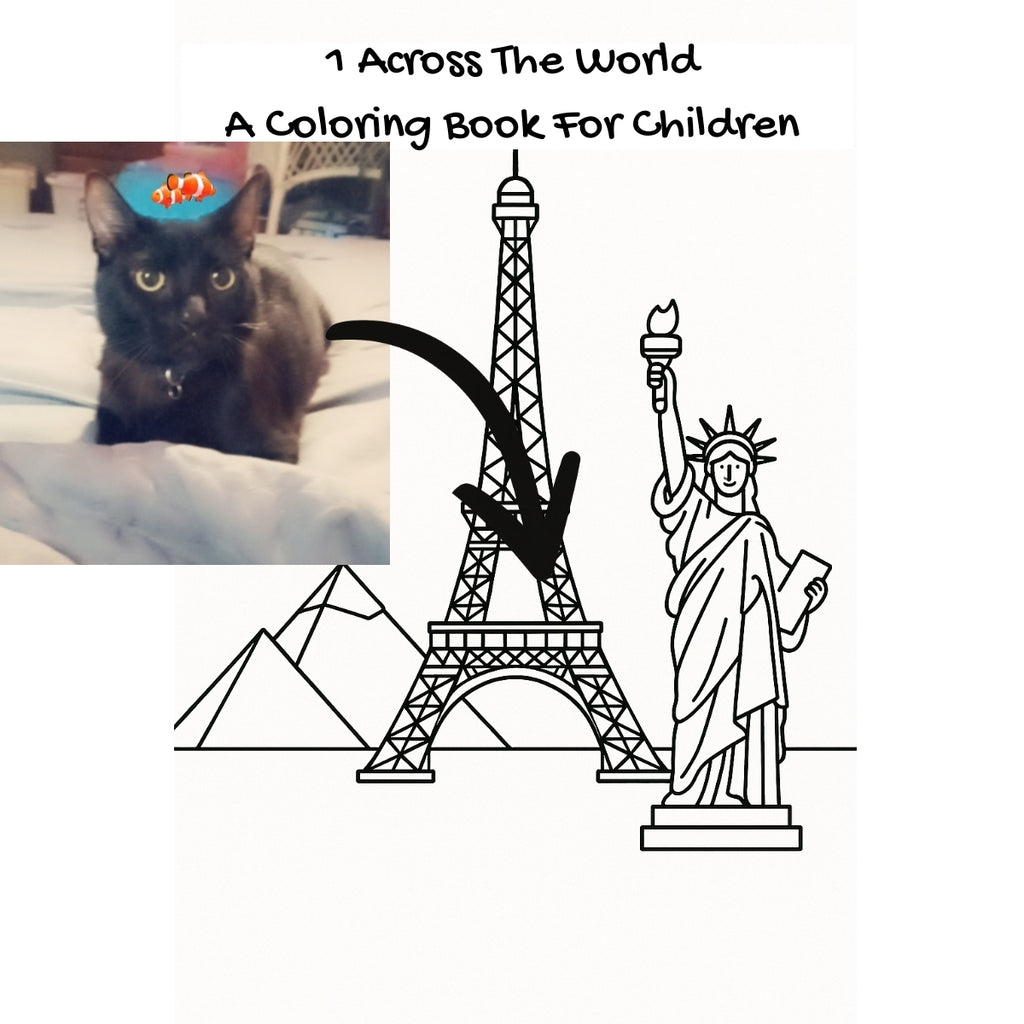1 Across The World: A Coloring Book For Children