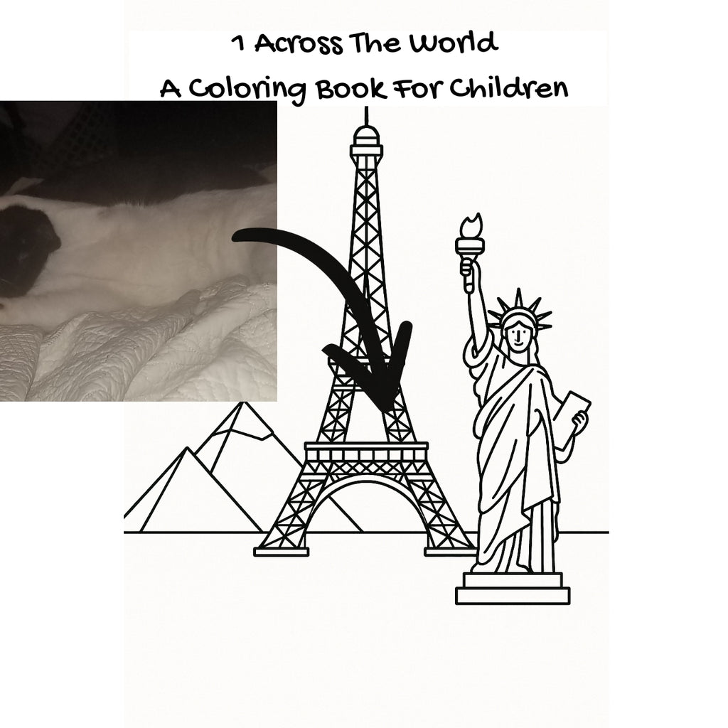 1 Across The World: A Coloring Book For Children