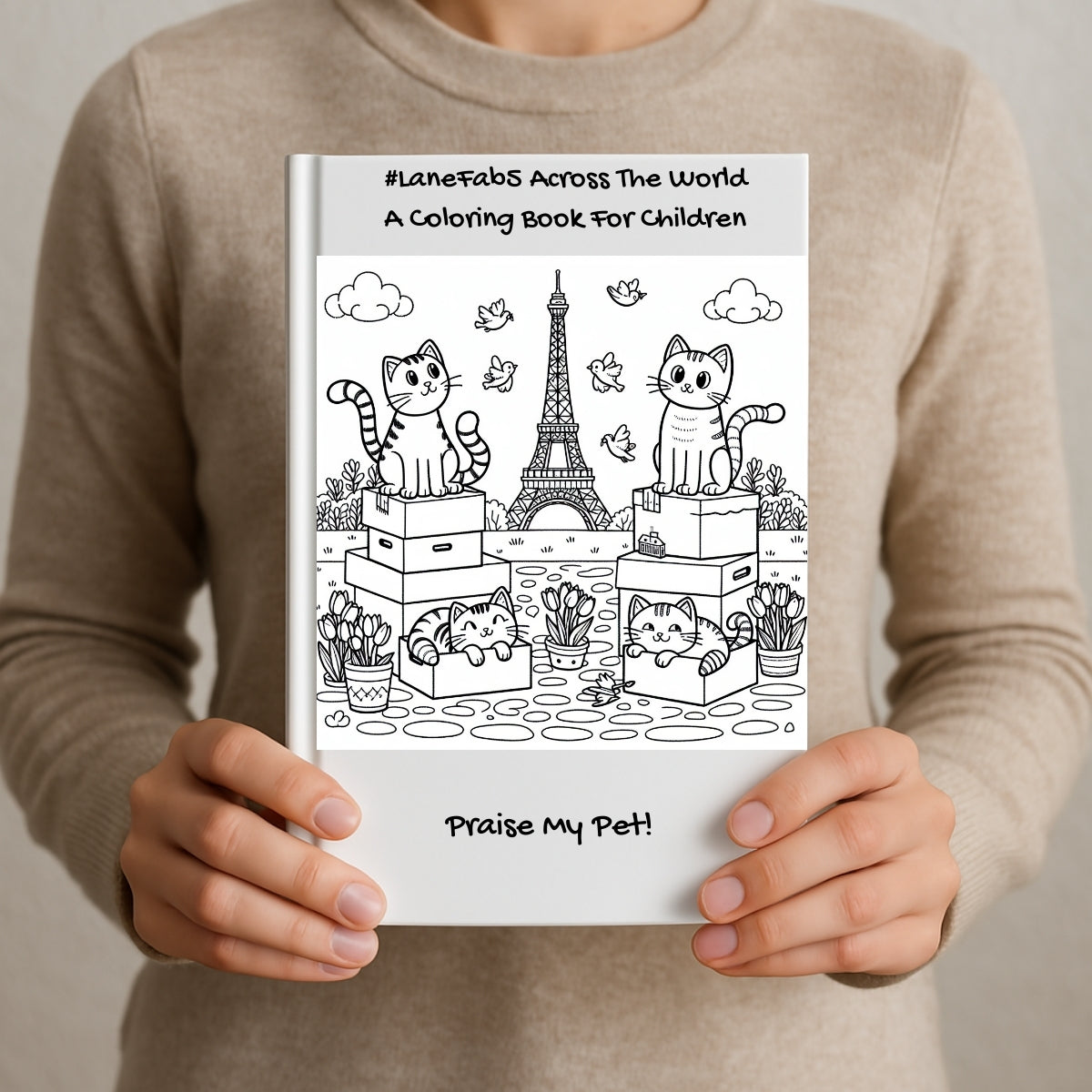#LaneFab5 Kid's Coloring Book Series (Subscription)