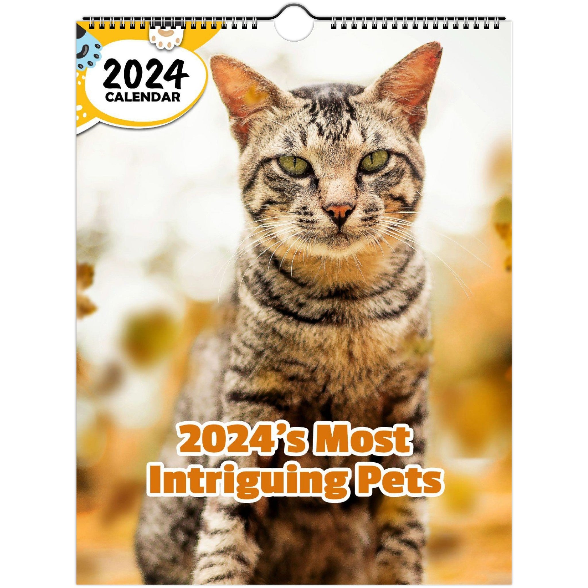 2024's Most Intriguing Pets: 2024 Wall Calendar (Published)