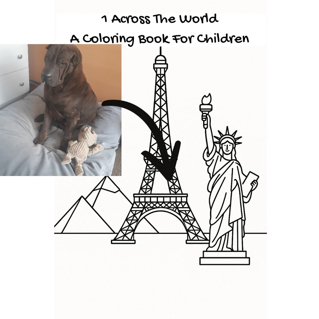 1 Across The World: A Coloring Book For Children