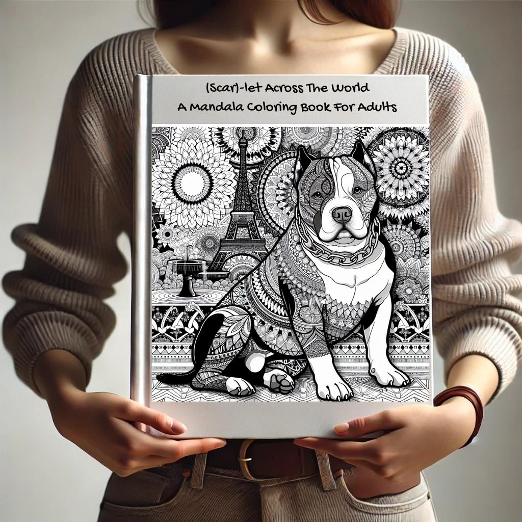 (Scar)-let Across The World: A Mandala Coloring Book For Adults