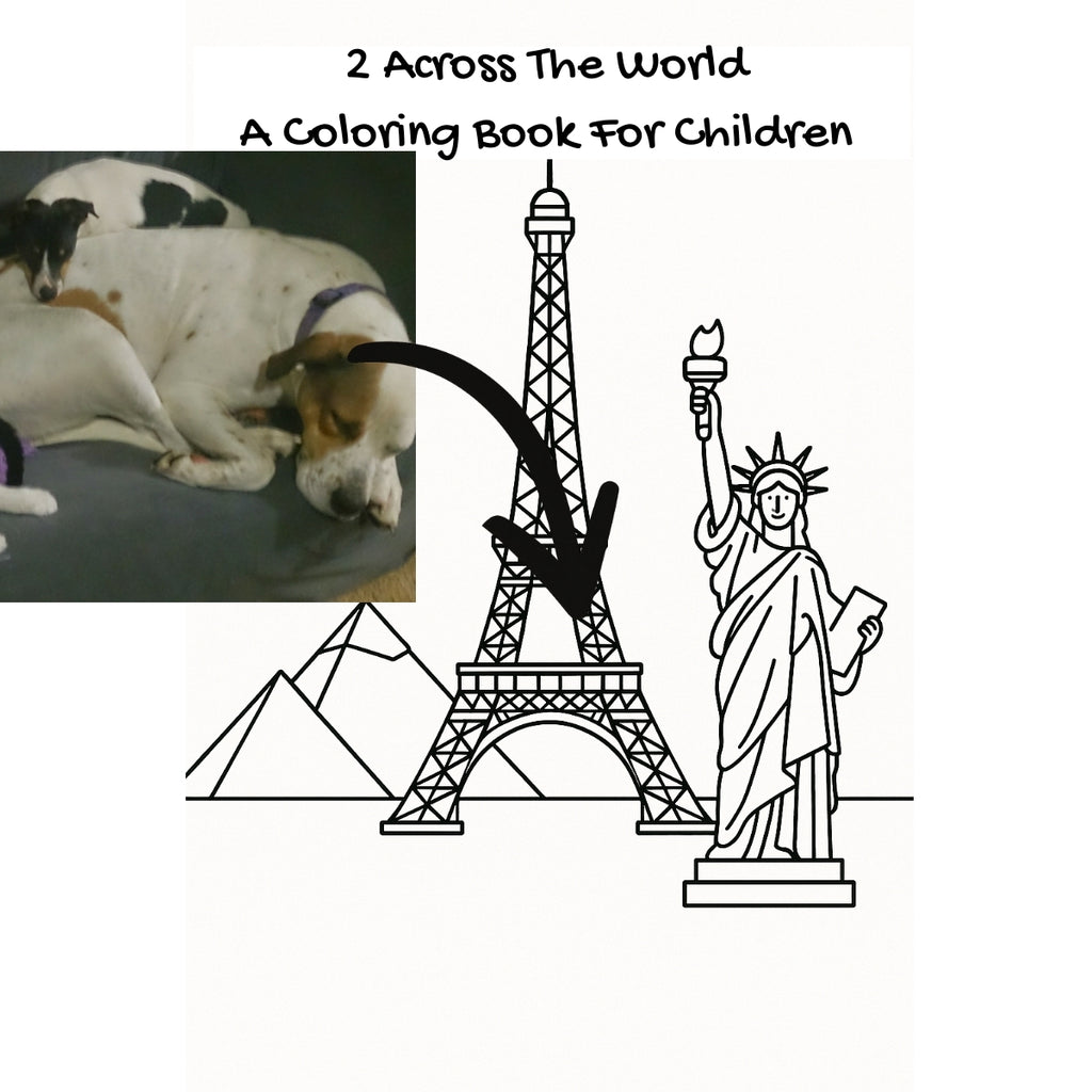 2 Across The World: A Coloring Book For Children