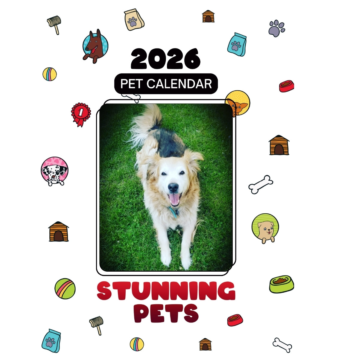 1 dog Headlines Stunning Pets: A 2026 Pet Calendar