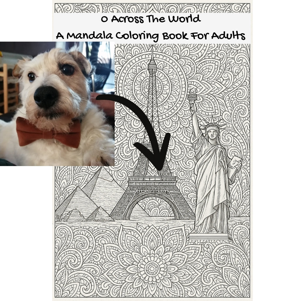 0 Across The World: A Mandala Coloring Book For Adults