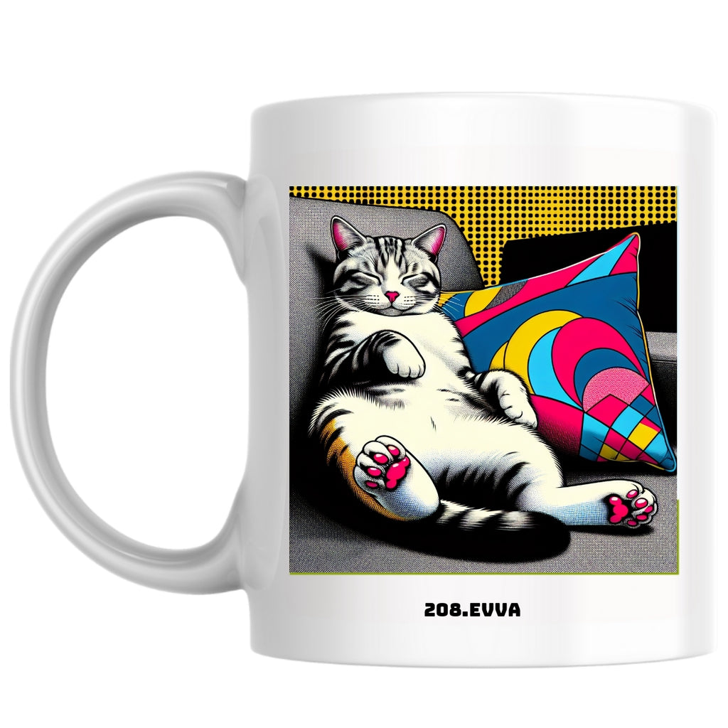 208.evva the Magnificent: Pop Art Coffee Mug