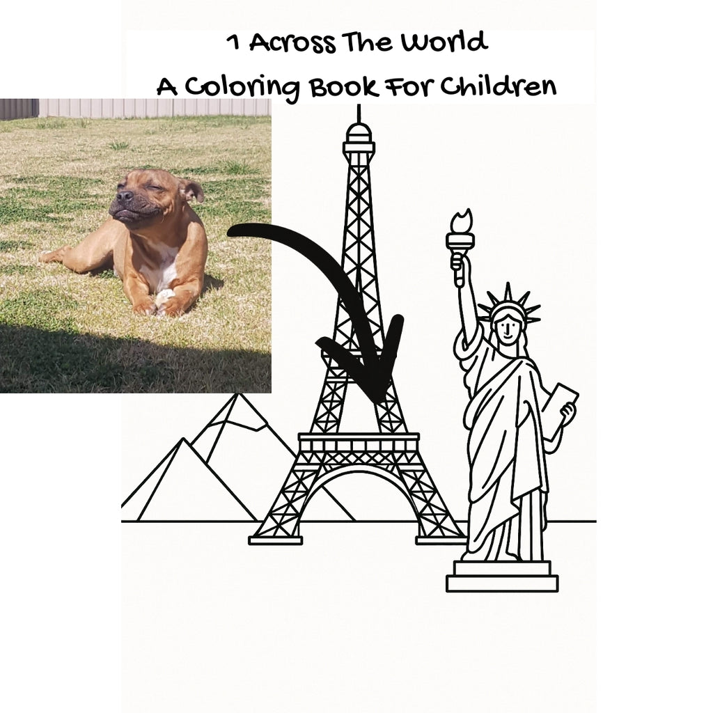 1 Across The World: A Coloring Book For Children
