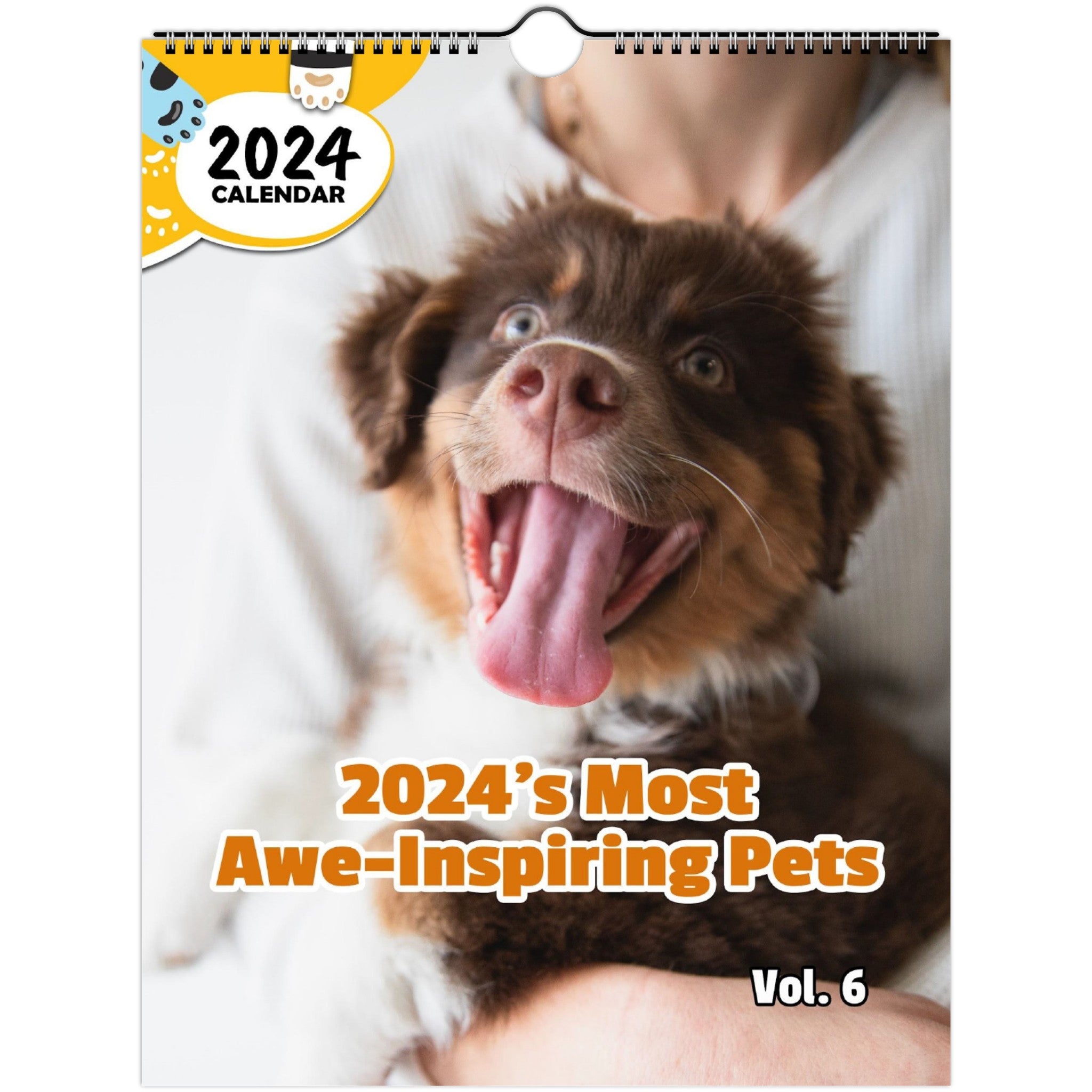 2024's Most Awe-Inspiring Pets Volume Six: 2024 Wall Calendar (Published)