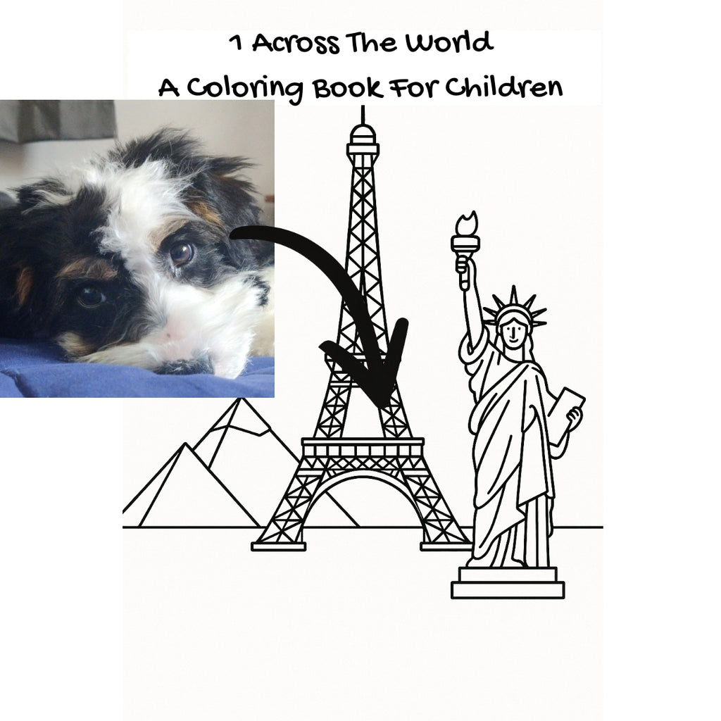 1 Across The World: A Coloring Book For Children