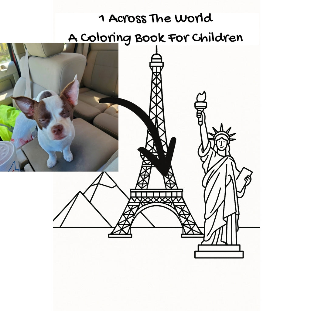 1 Across The World: A Coloring Book For Children