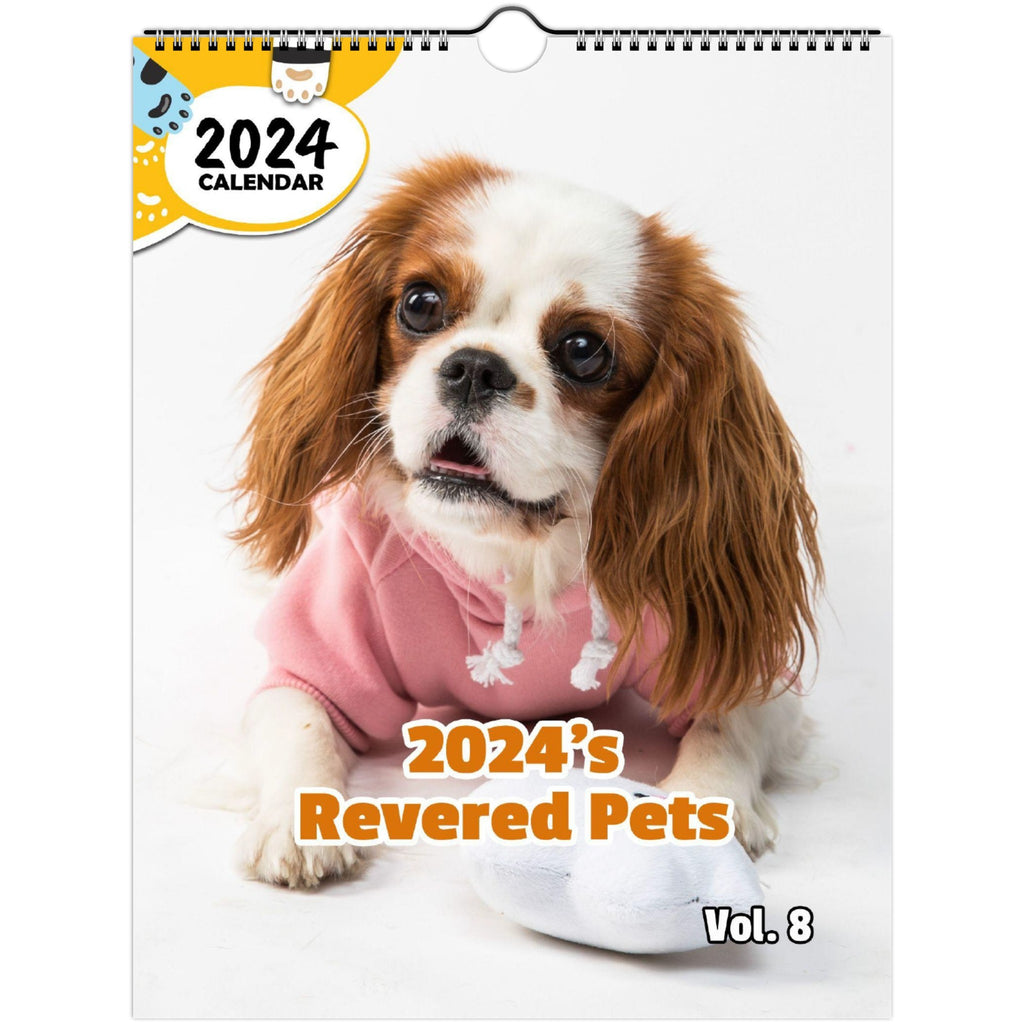 2024's Revered Pets Volume Eight: 2024 Wall Calendar (Published)