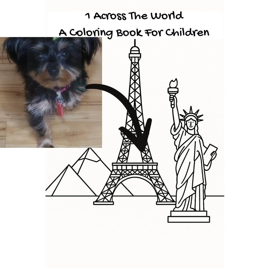 1 Across The World: A Coloring Book For Children