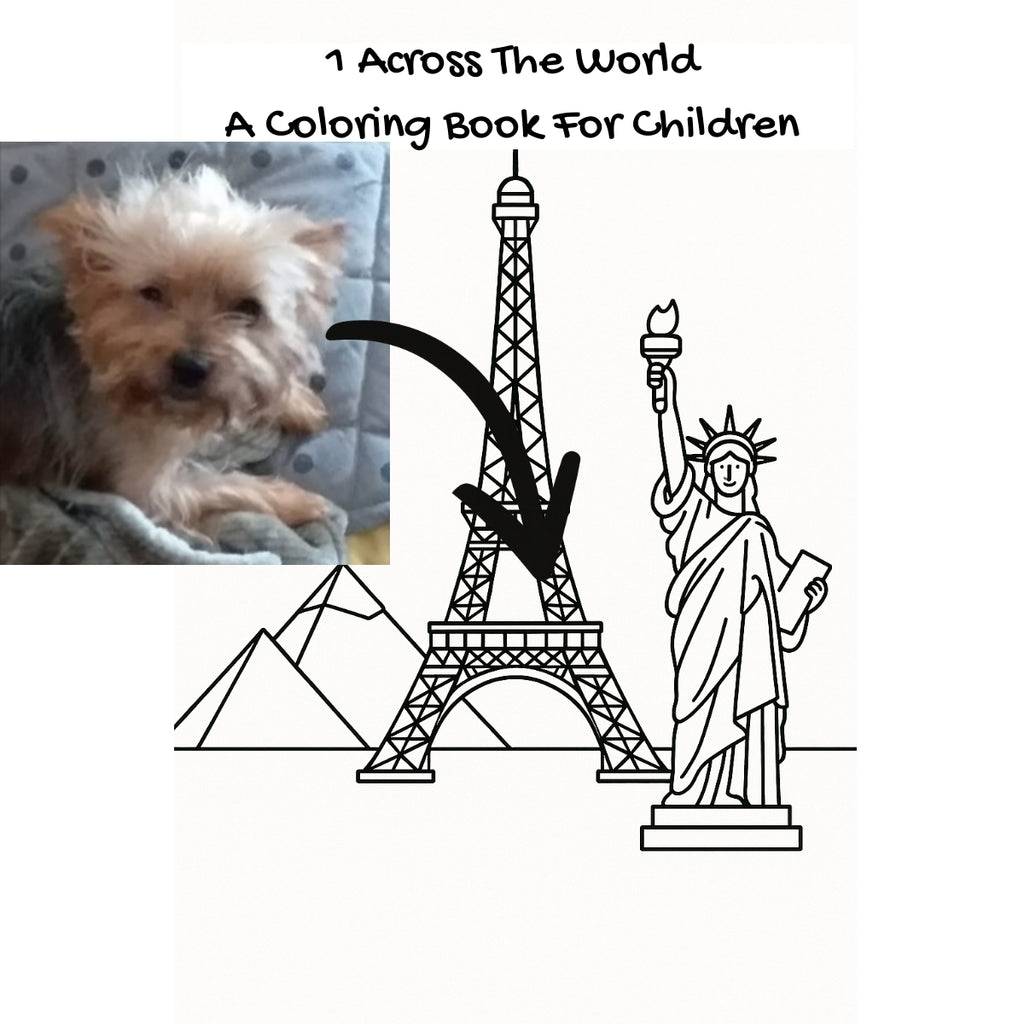 1 Across The World: A Coloring Book For Children