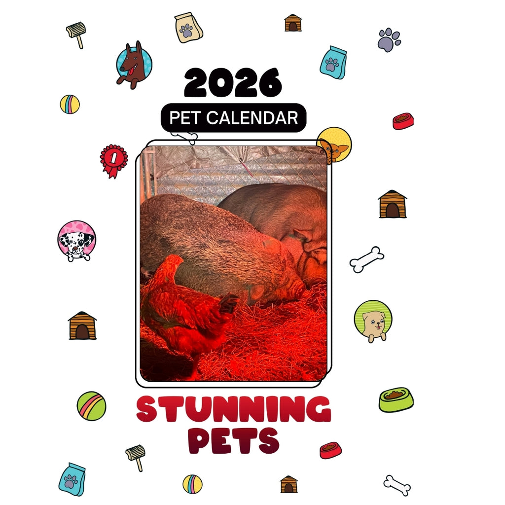 (Left To Right) Fat Fat and Gertie Headlines Stunning Pets: A 2026 Pet Calendar