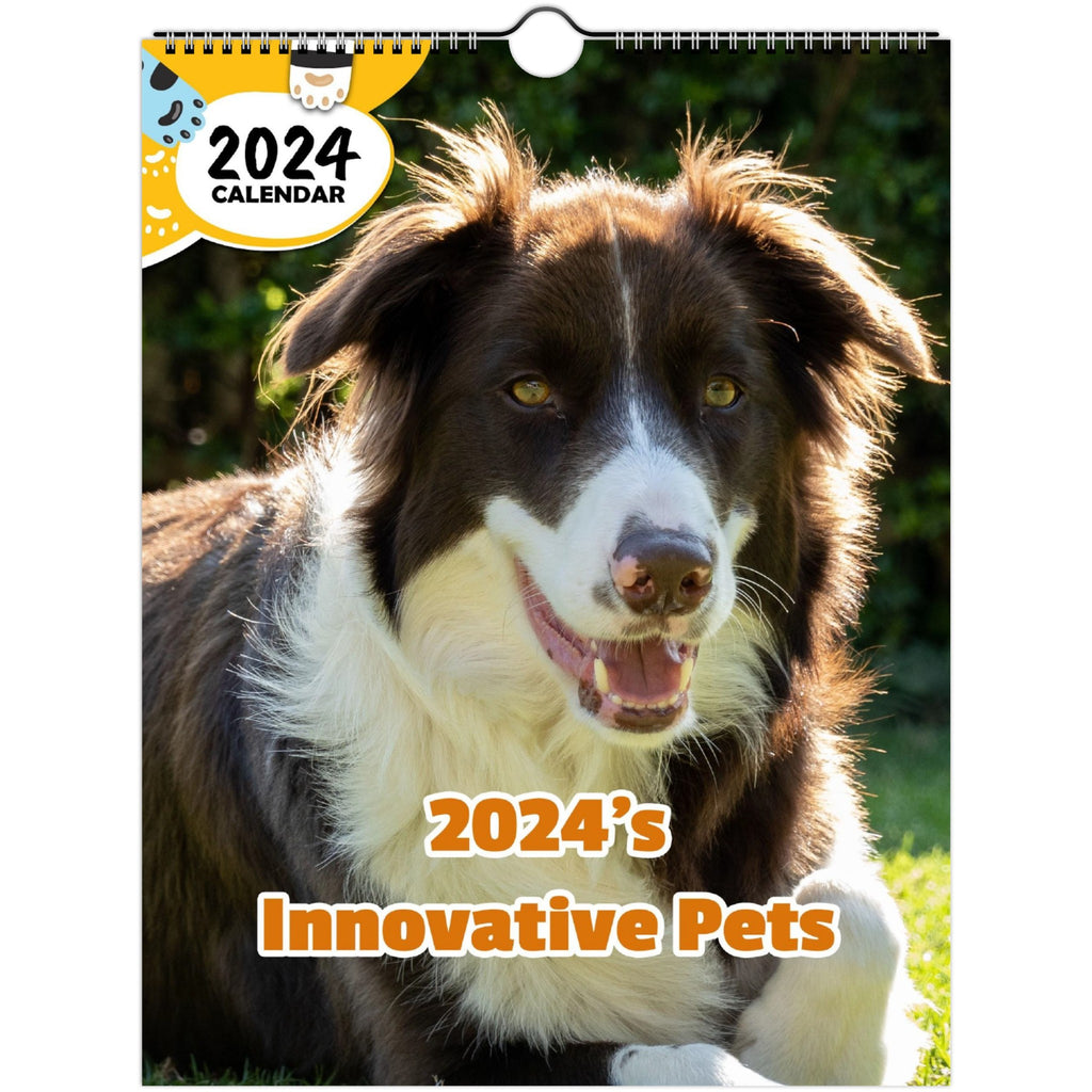2024's Innovative Pets: 2024 Wall Calendar (Published)