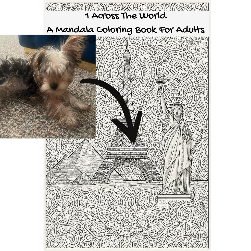 1 Across The World: A Mandala Coloring Book For Adults