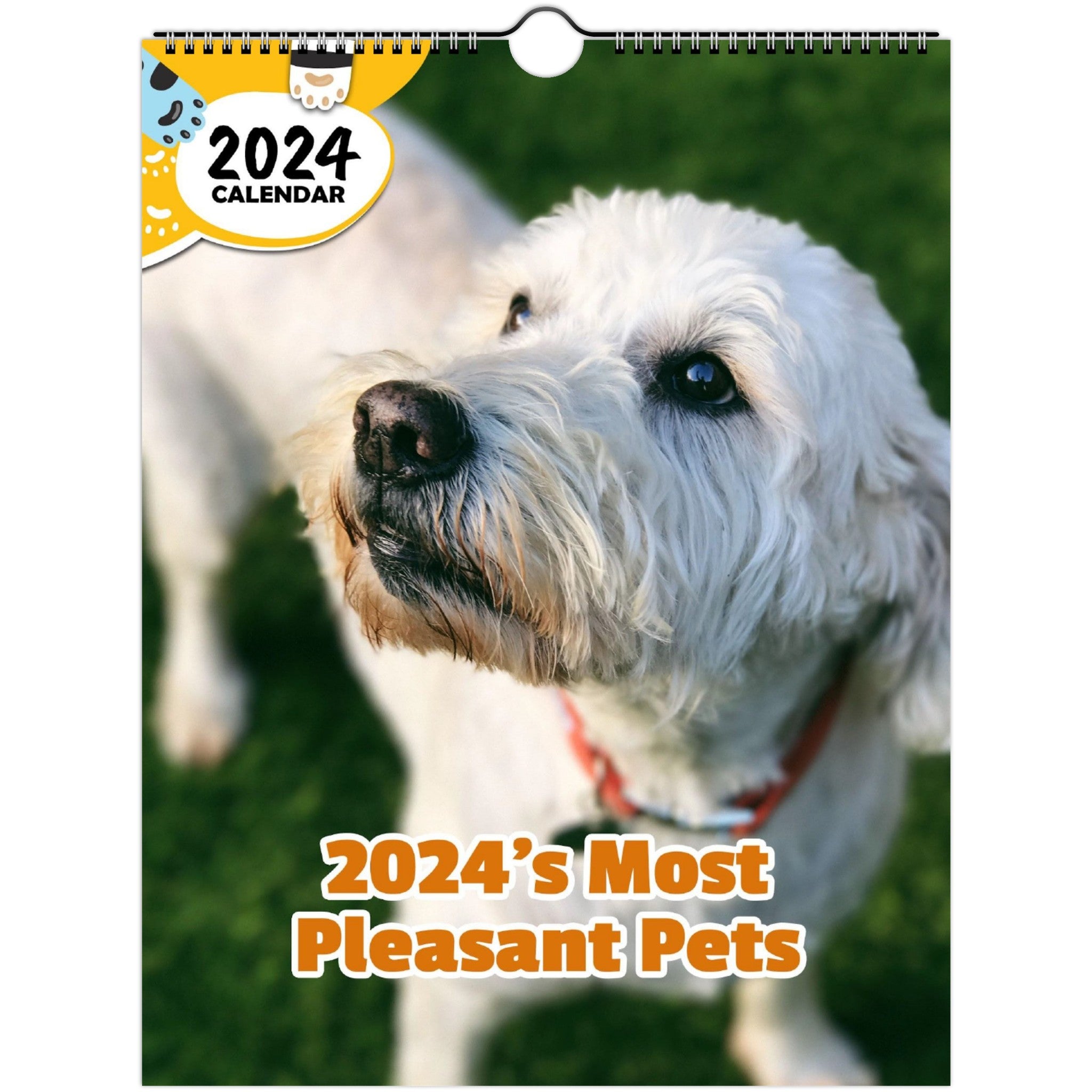 2024's Most Pleasant Pets: 2024 Wall Calendar (Published)