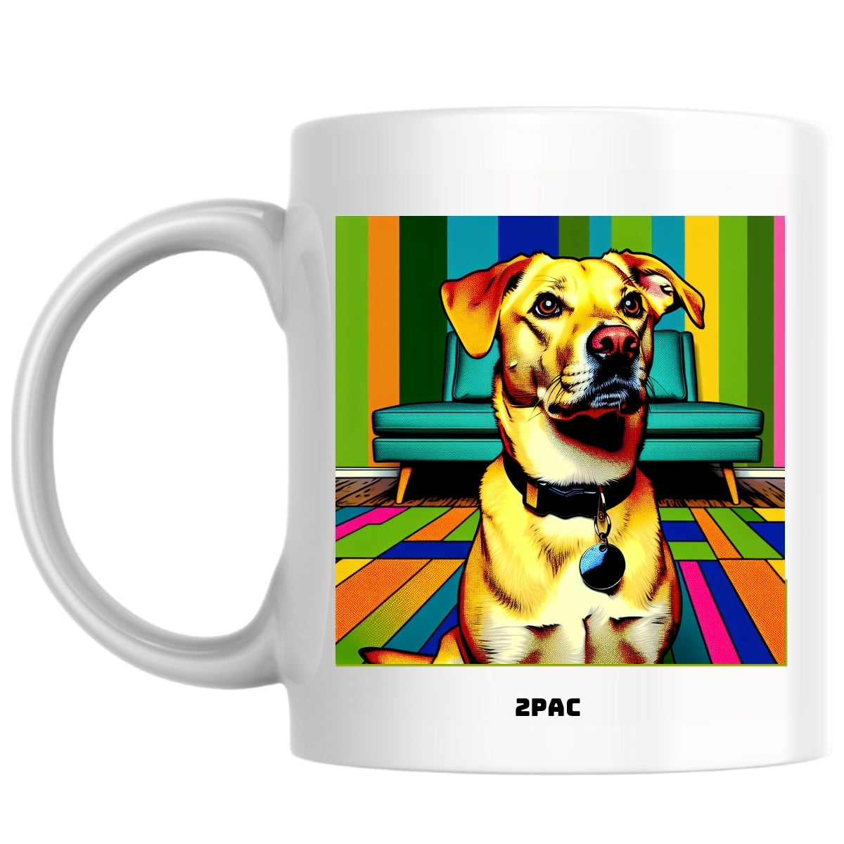 2Pac the Magnificent: Pop Art Coffee Mug