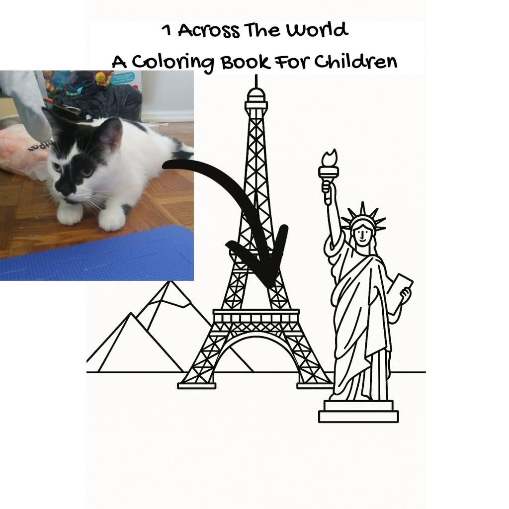 1 Across The World: A Coloring Book For Children