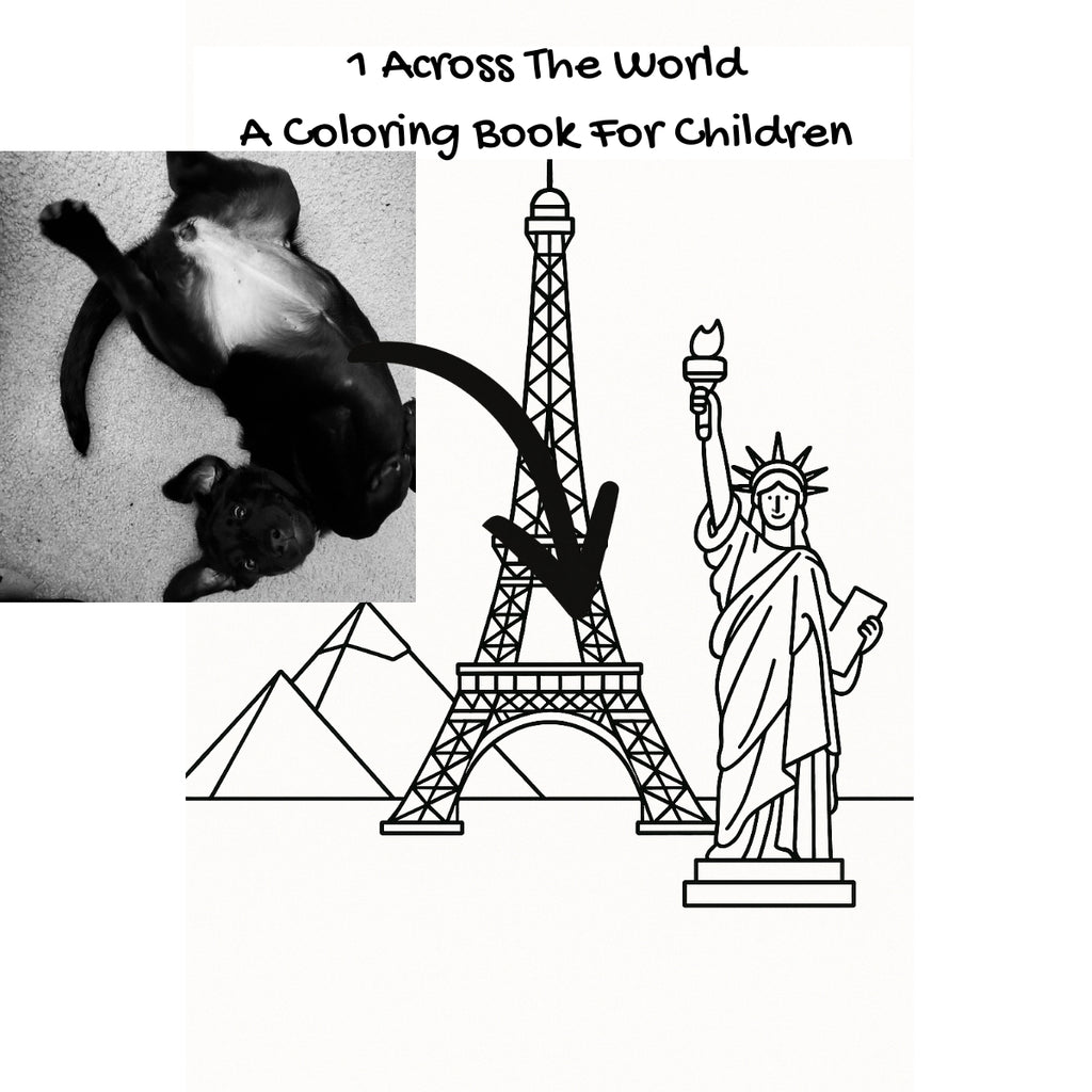 1 Across The World: A Coloring Book For Children