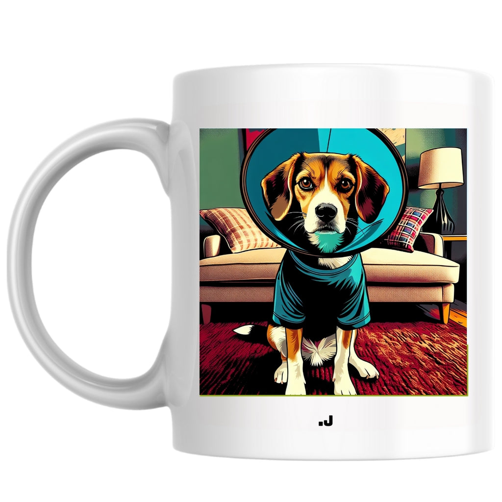 .j the Magnificent: Pop Art Coffee Mug