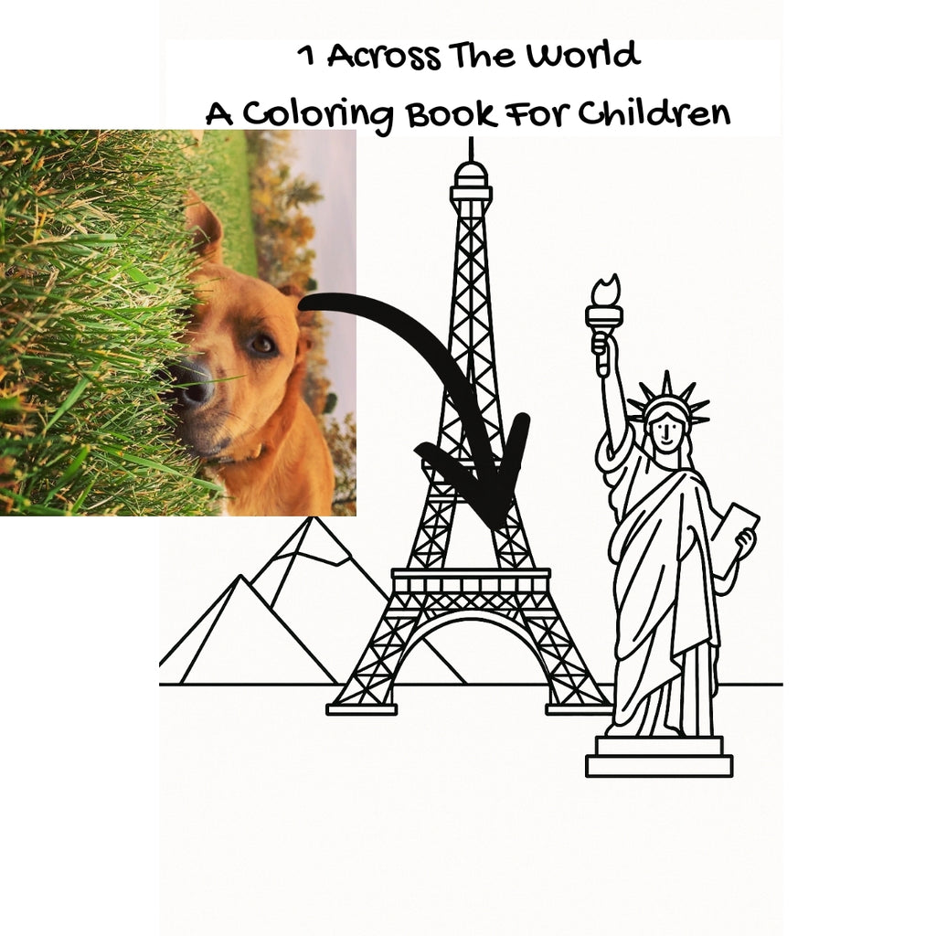 1 Across The World: A Coloring Book For Children
