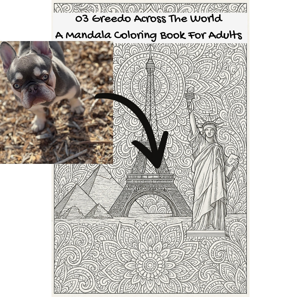 03 Greedo Across The World: A Mandala Coloring Book For Adults