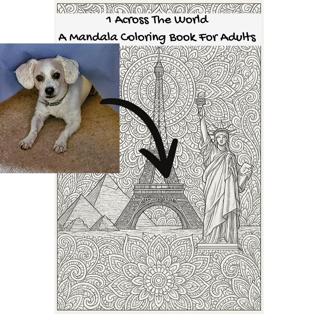 1 Across The World: A Mandala Coloring Book For Adults