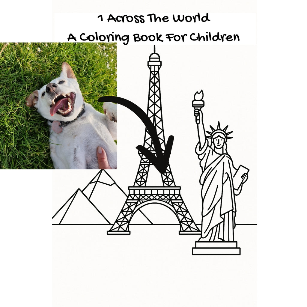 1 Across The World: A Coloring Book For Children