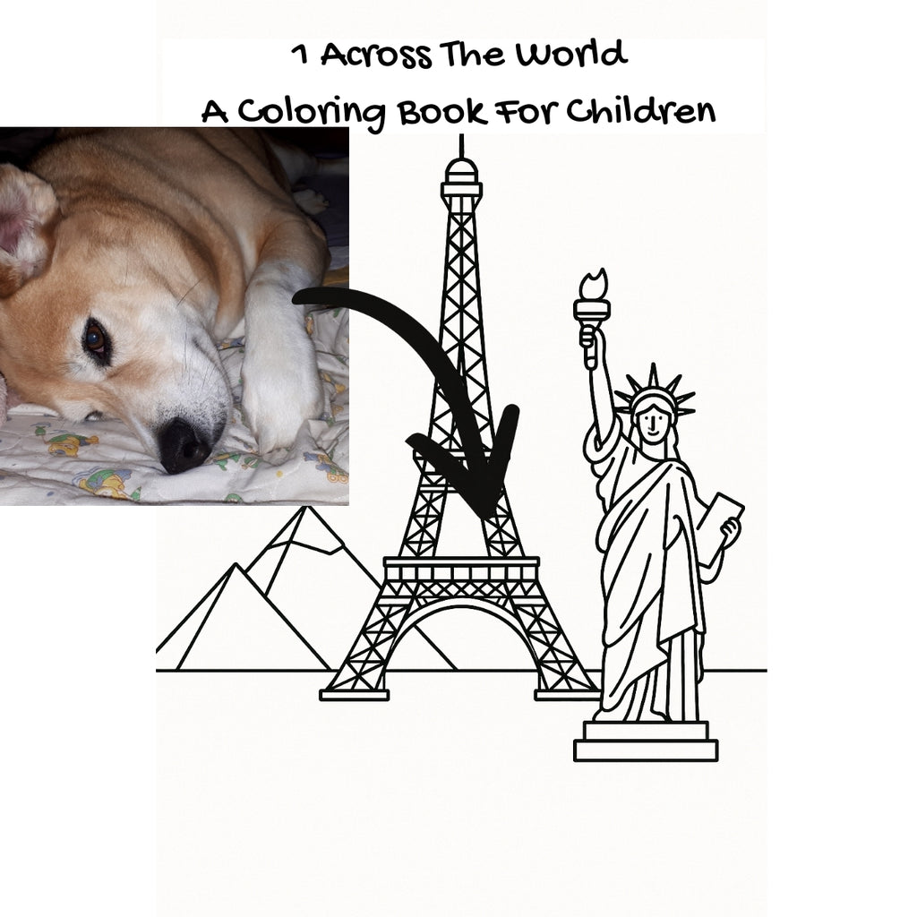 1 Across The World: A Coloring Book For Children