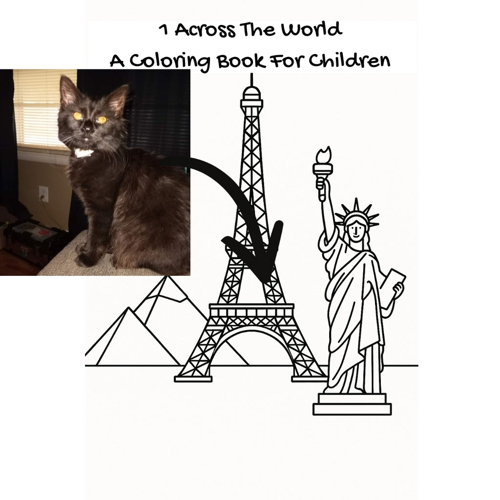 1 Across The World: A Coloring Book For Children