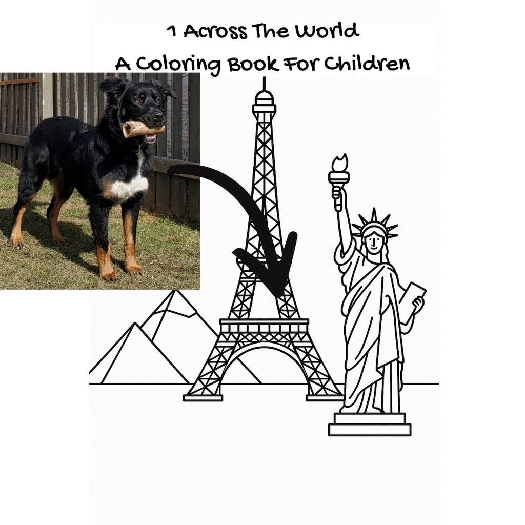 1 Across The World: A Coloring Book For Children