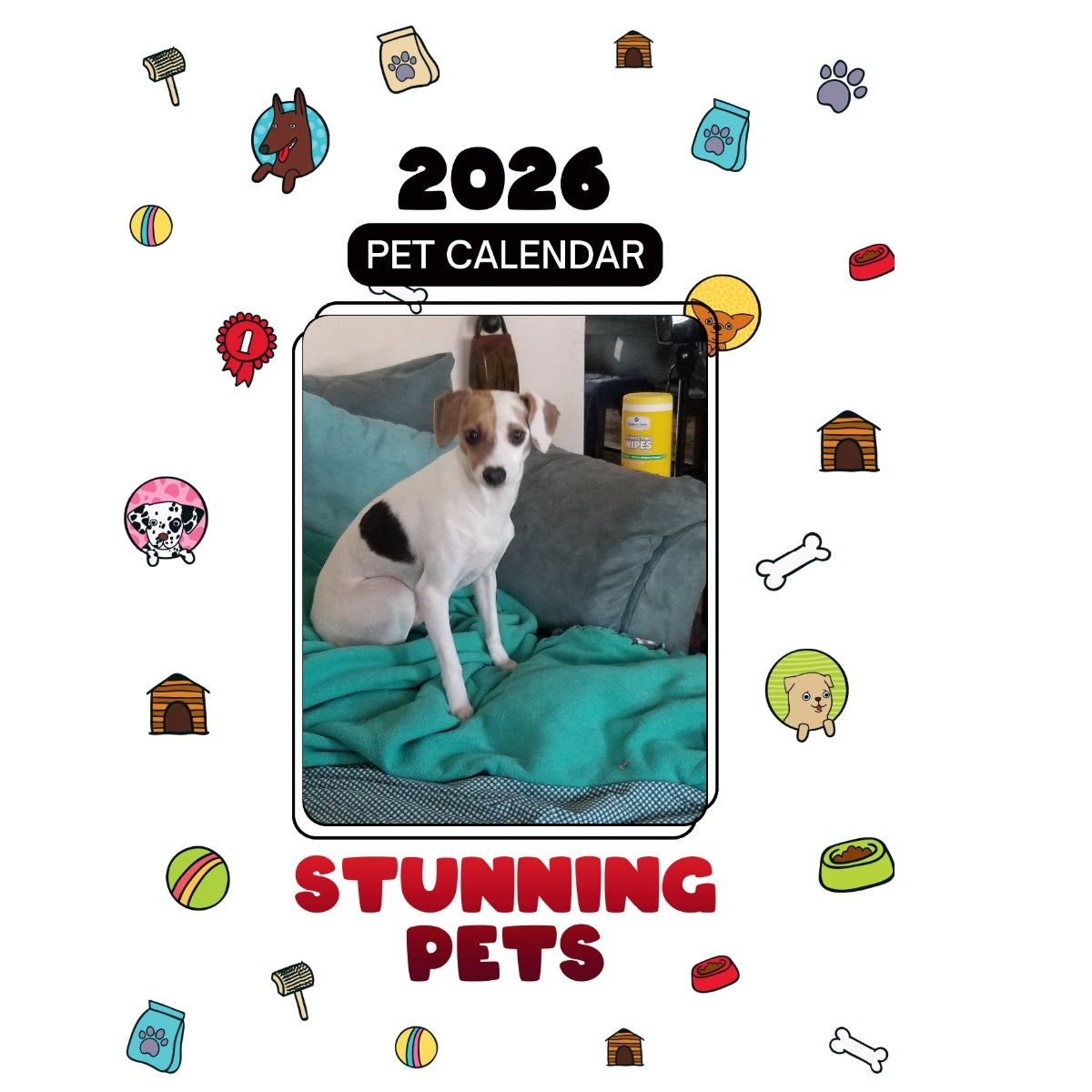 2 Headlines Stunning Pets: A 2026 Pet Calendar