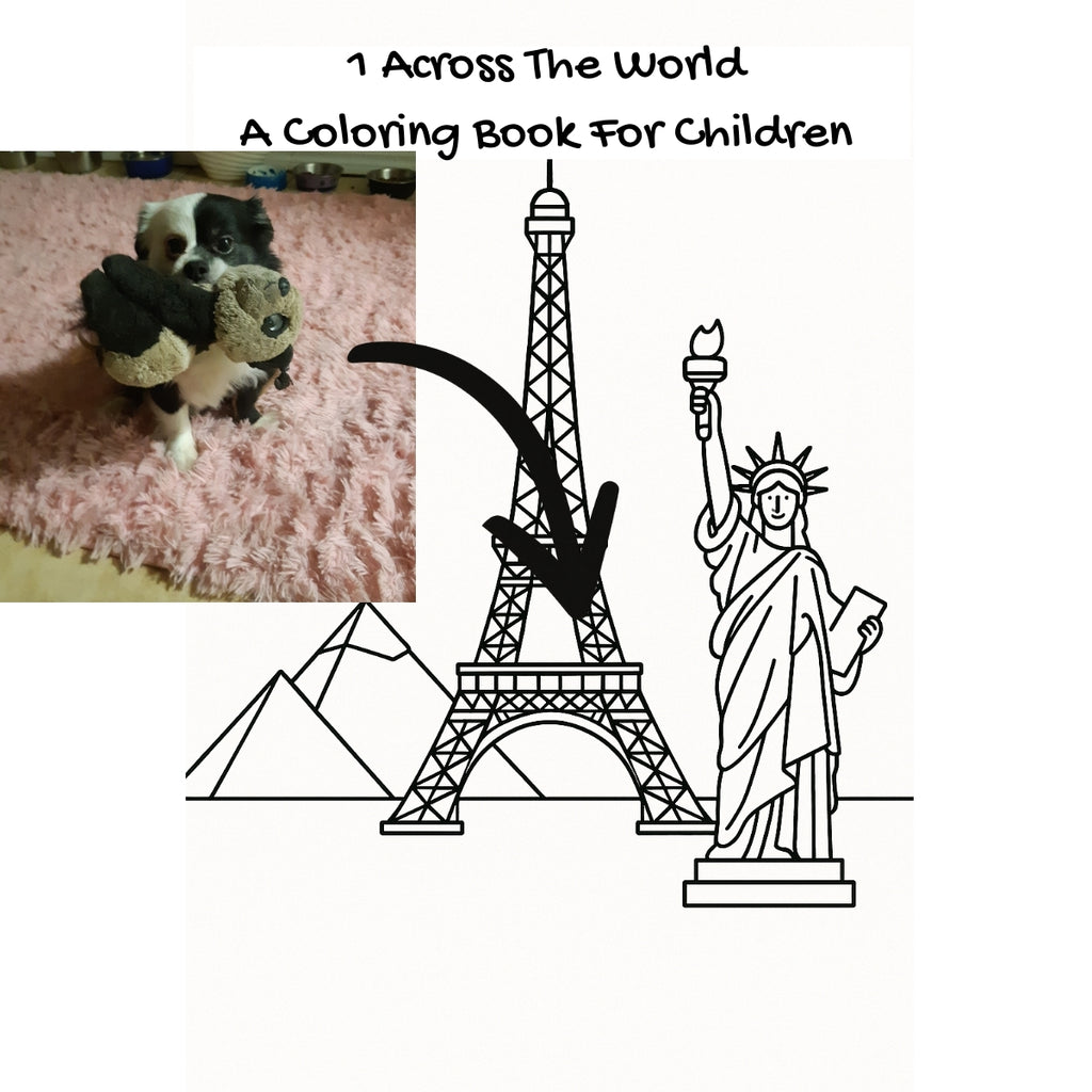 1 Across The World: A Coloring Book For Children