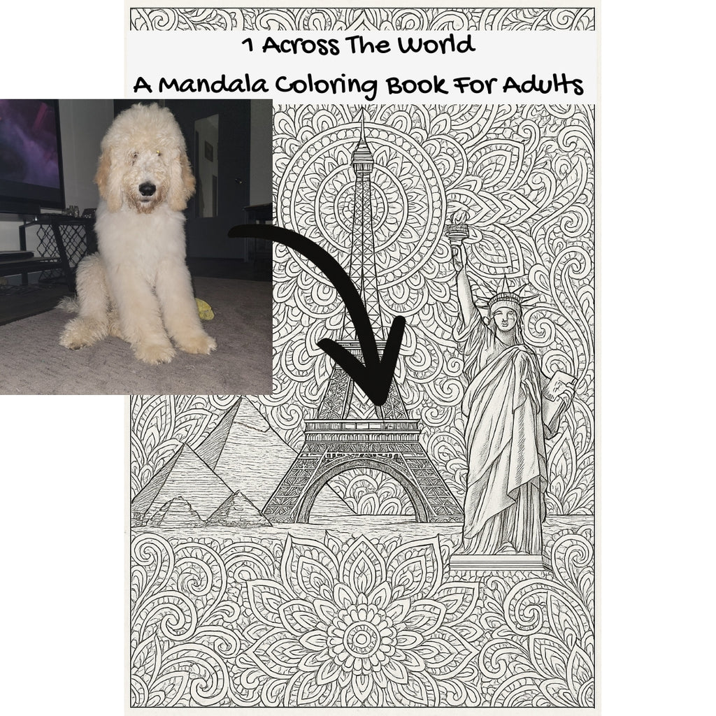 1 Across The World: A Mandala Coloring Book For Adults