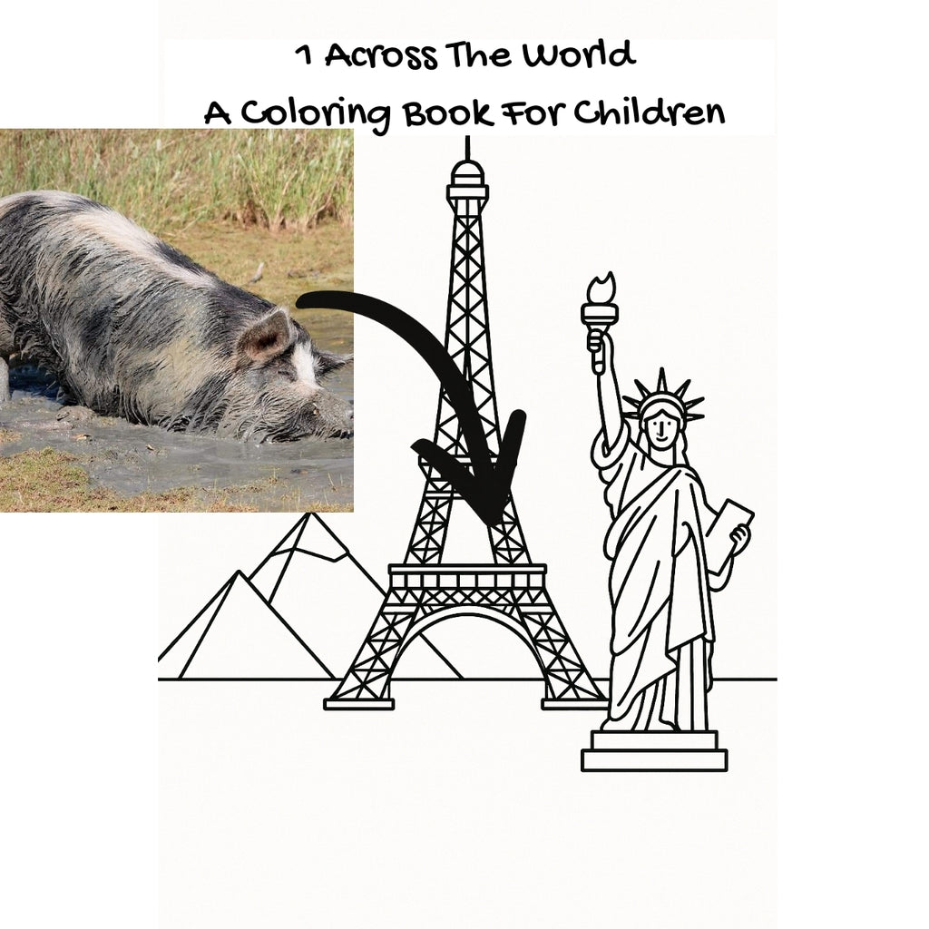 1 Across The World: A Coloring Book For Children
