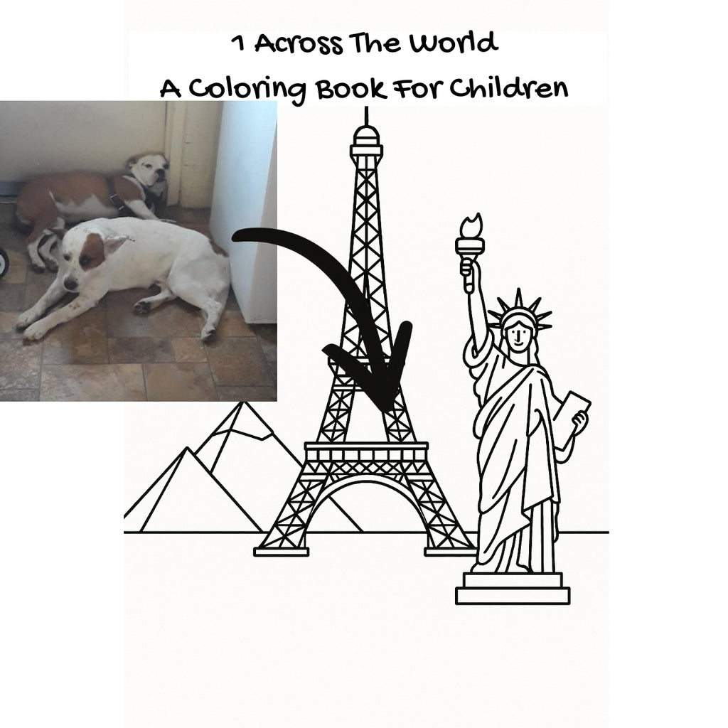 1 Across The World: A Coloring Book For Children
