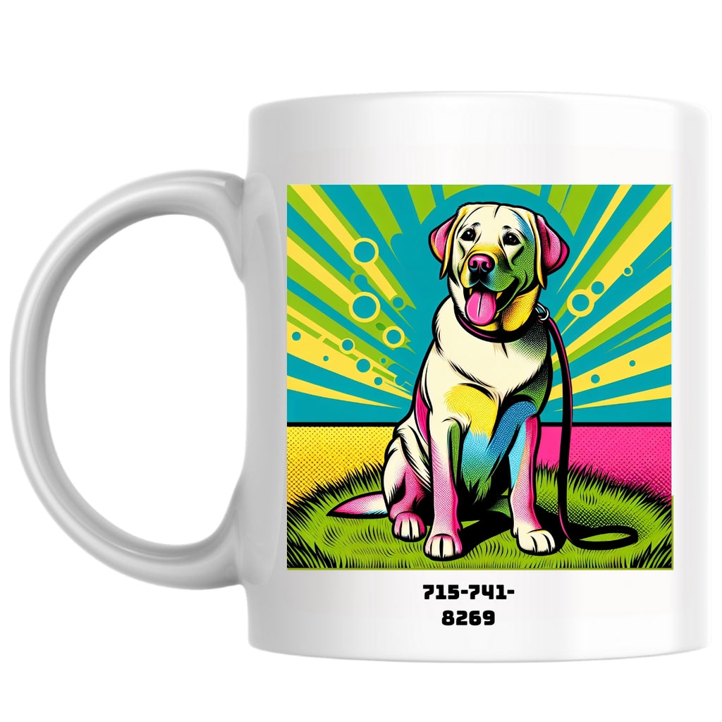 715-741-8269 the Magnificent: Pop Art Coffee Mug