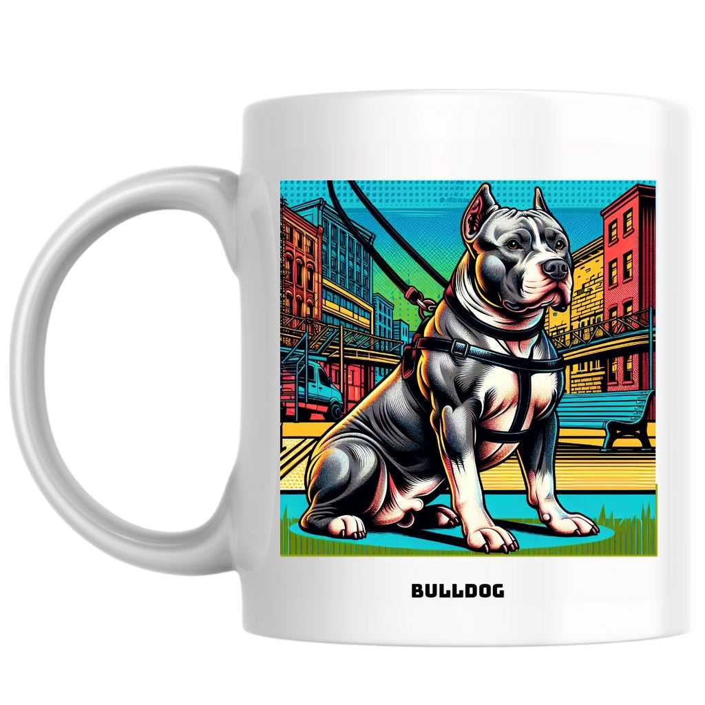 BullDog the Magnificent: Pop Art Coffee Mug