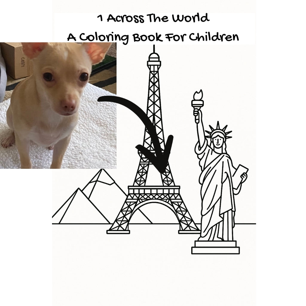1 Across The World: A Coloring Book For Children