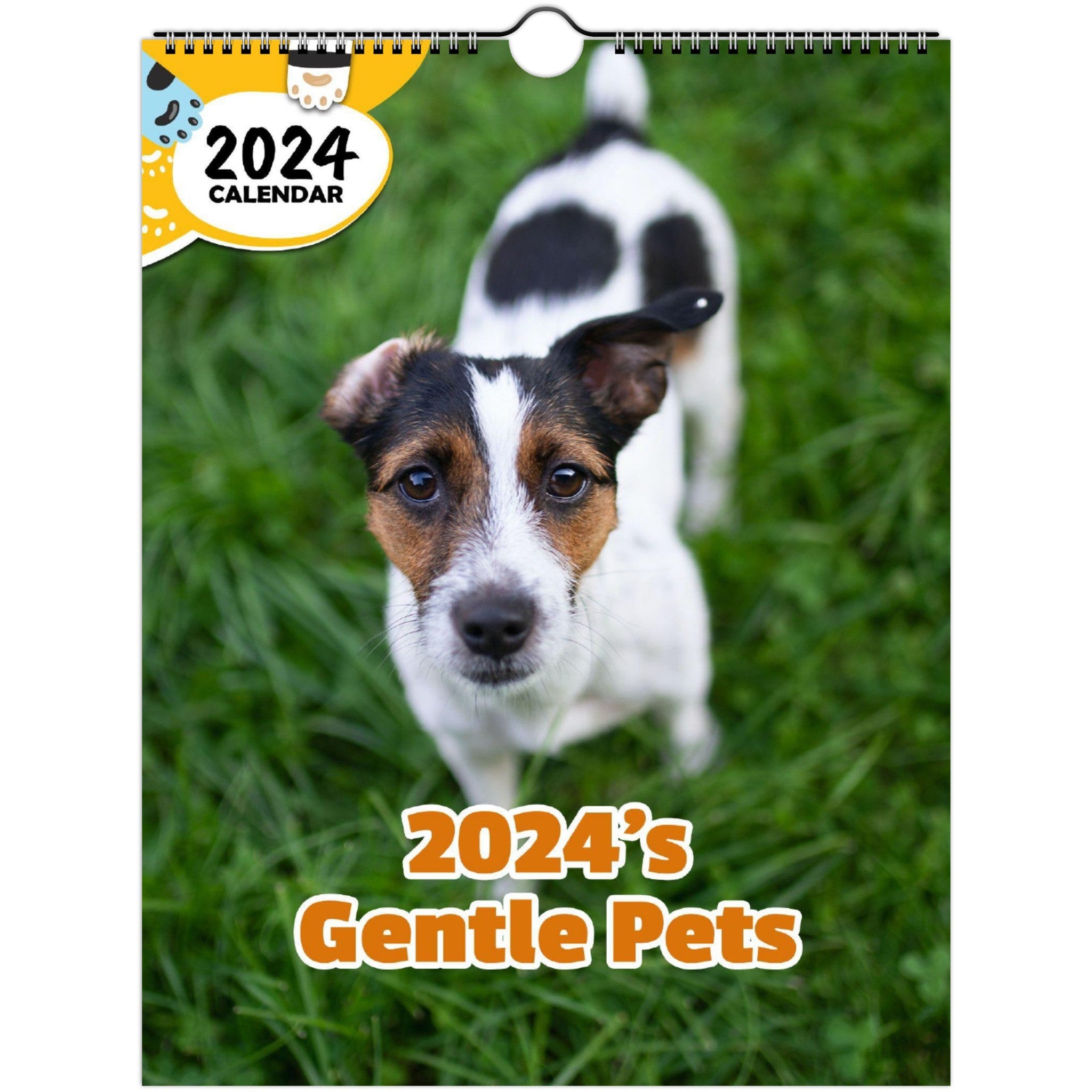 2024's Gentle Pets: 2024 Wall Calendar (Published)