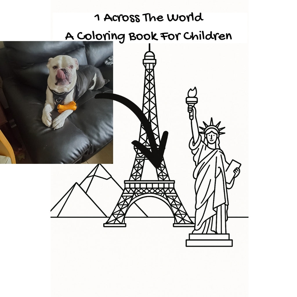 1 Across The World: A Coloring Book For Children
