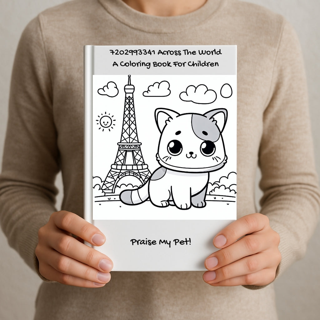 7202993341 Across The World: A Coloring Book For Children