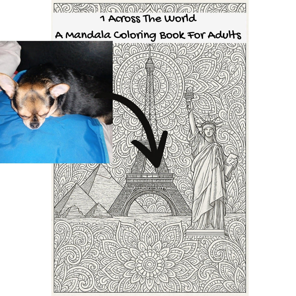 1 Across The World: A Mandala Coloring Book For Adults